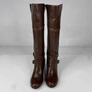 INDIGO RD. SALMA FAUX LEATHER RIDING BOOTS